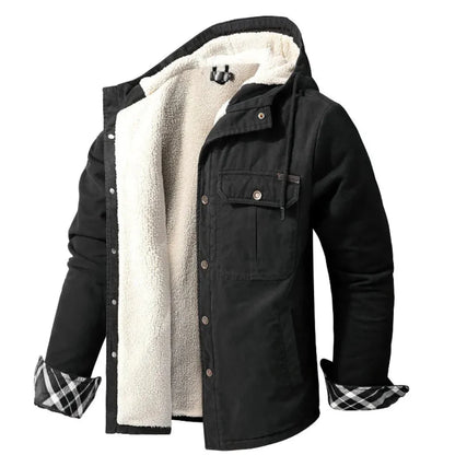 Warm Fleece Lined Padded Coat
