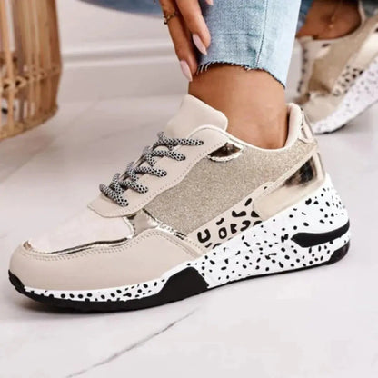 Soft Women's Sneakers - Fashionable Comfortable Shoes - Vossary