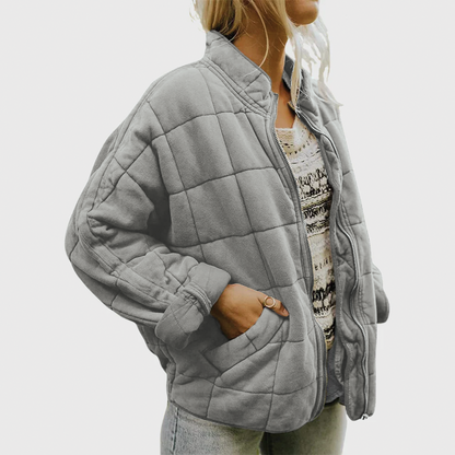 Padded Zip Up Winter Jacket