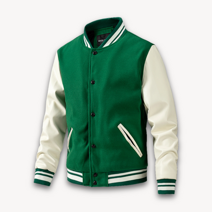 Retro Style Men's Leather Jacket