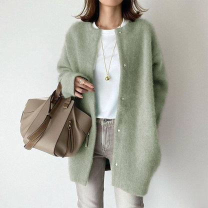 Classic Oversized Knit Cardigan