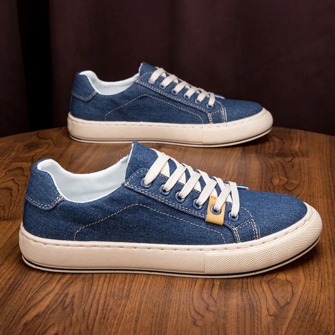 Trendy Blue Jeans Shoes - EasyApparels