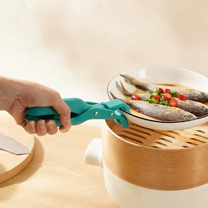 EasyGrip Silicone Kitchen Cooking Tongs