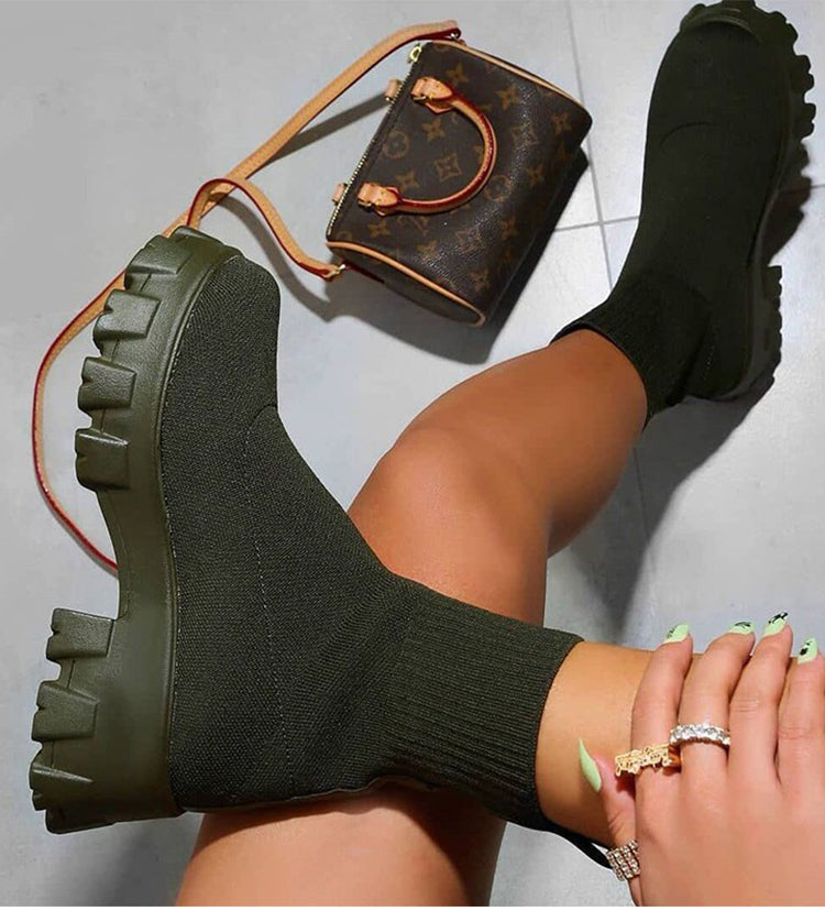 Comfortable Women's Everyday Block Heel Ankle Boots