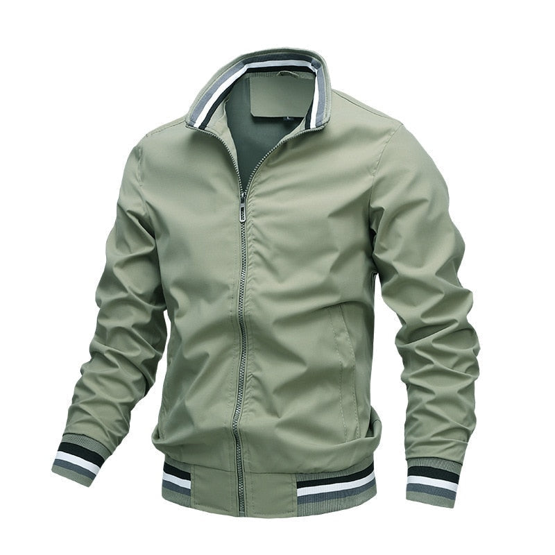 Men's Classic Zip Up Lightweight Jacket