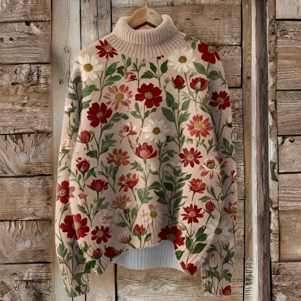 Cozy Holiday Crew Neck Winter Sweater - Vossary