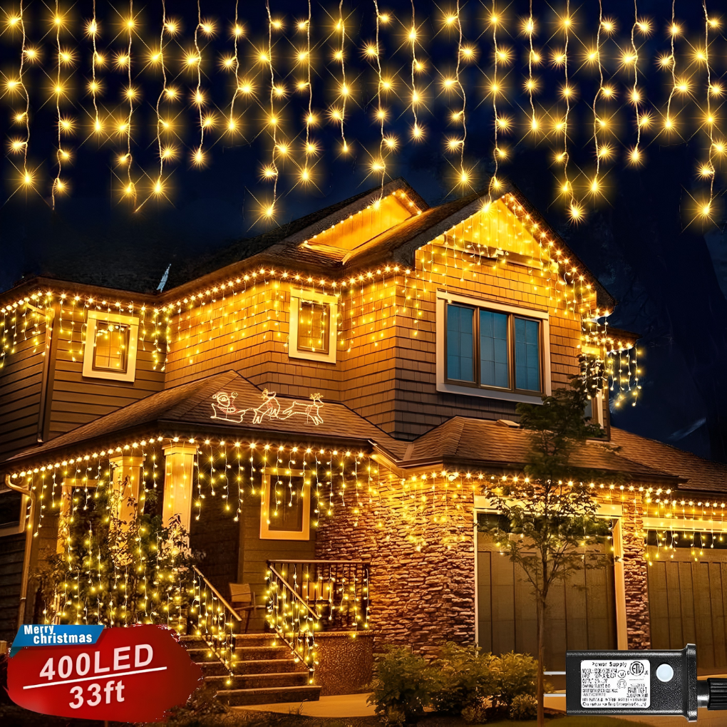 Solar Powered Outdoor String Lights - Vossary