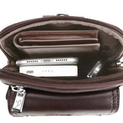Leather Mens Small Crossbody Bag
