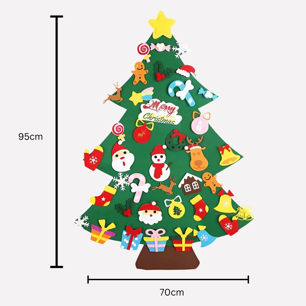 Soft Educational Holiday Tree Decoration - Vossary