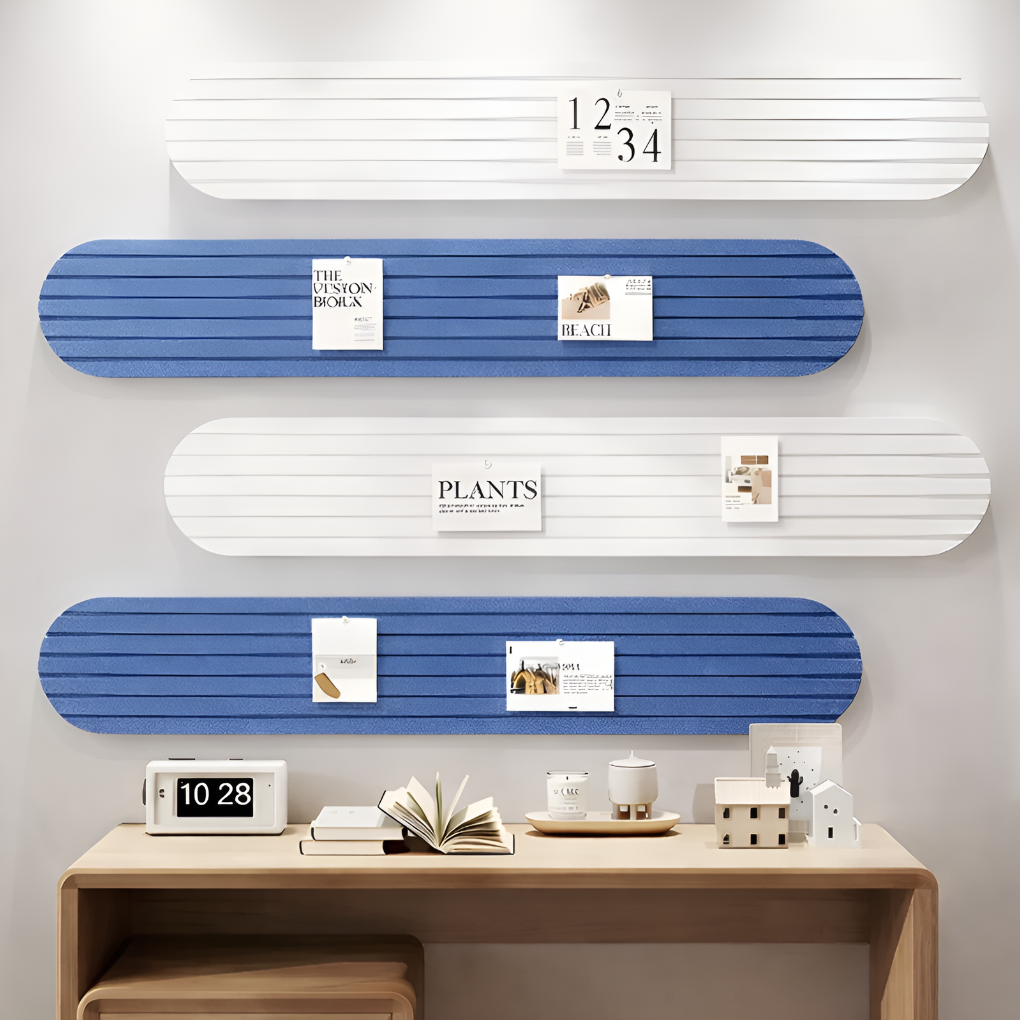 Textured Acoustic Wall Decoration Set