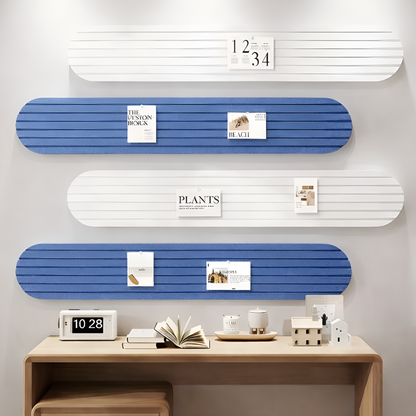 Textured Acoustic Wall Decoration Set
