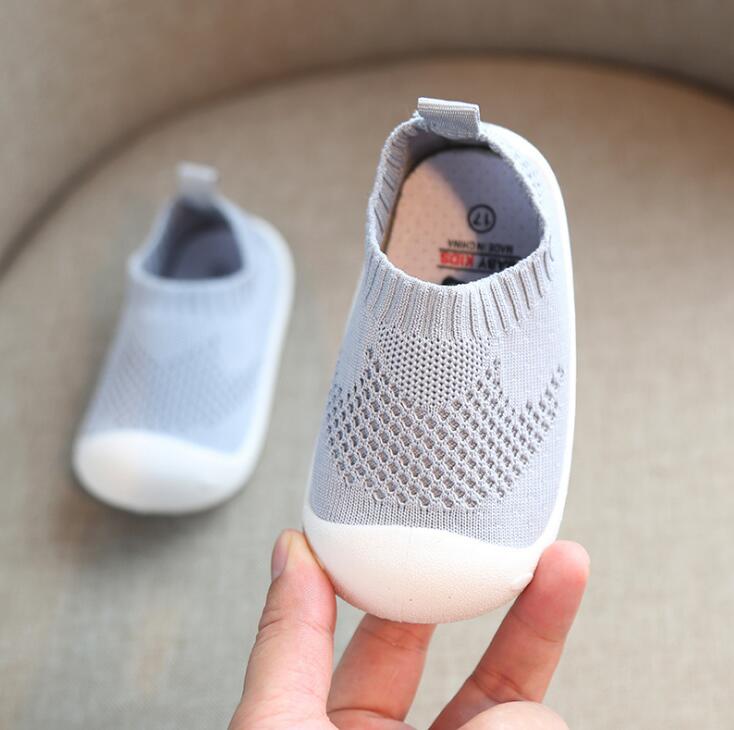 Soft Sole Baby Sneakers, Flexible Grip for Little Feet