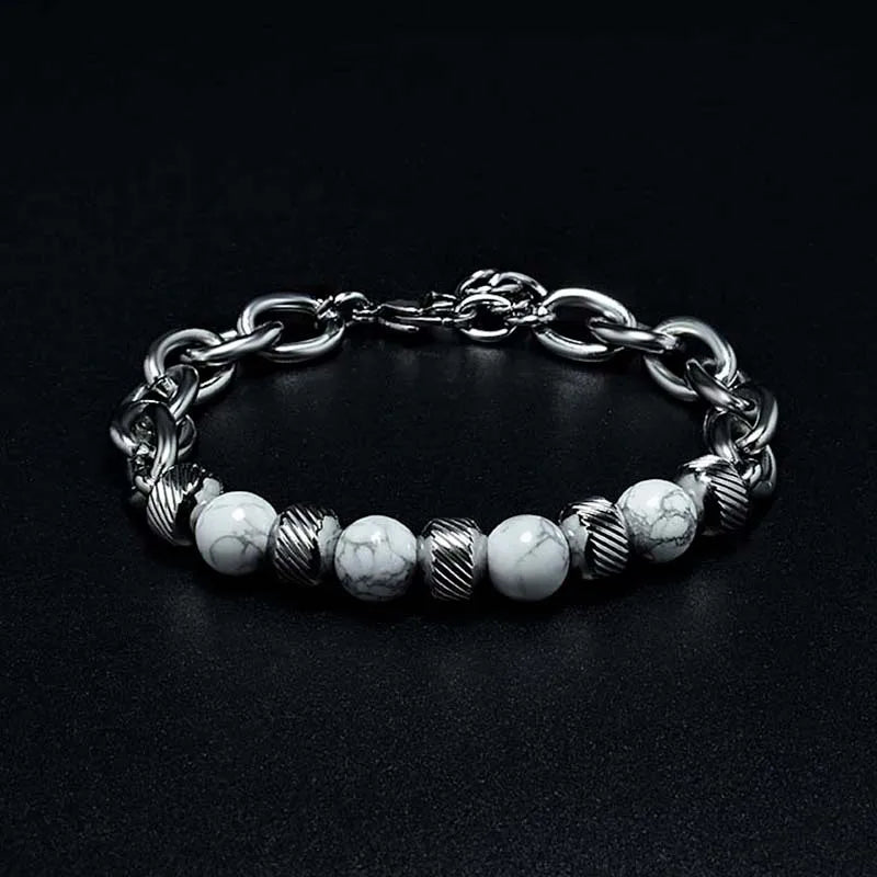 Earthly Gemstone Beaded Bracelet