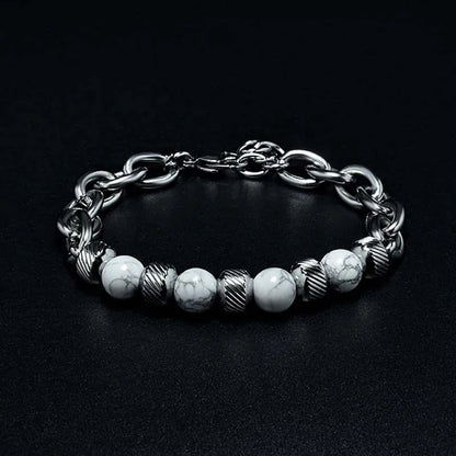 Earthly Gemstone Beaded Bracelet