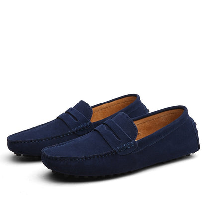 Soft Leather Slip On Loafers for Men