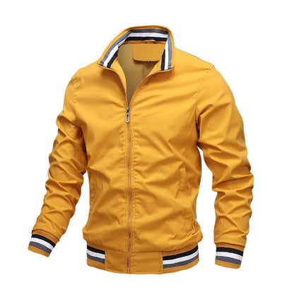 Men's Classic Zip Up Lightweight Jacket