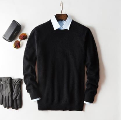 Soft Crew Neck Men's Sweater Regular Fit - EasyApparels