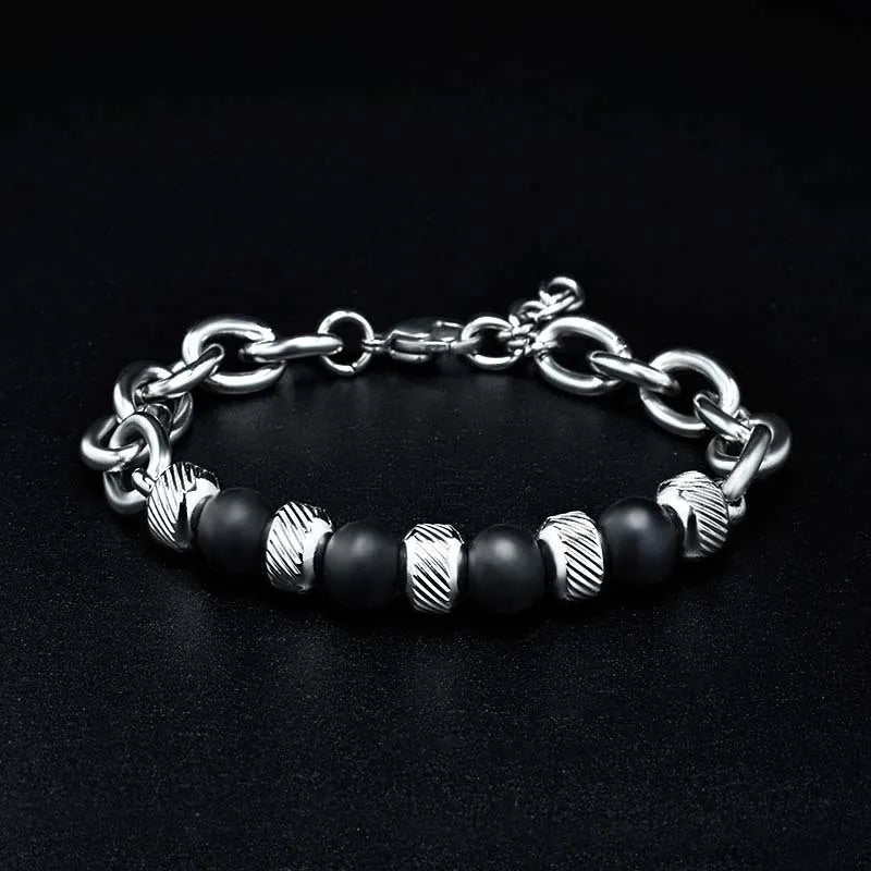 Earthly Gemstone Beaded Bracelet
