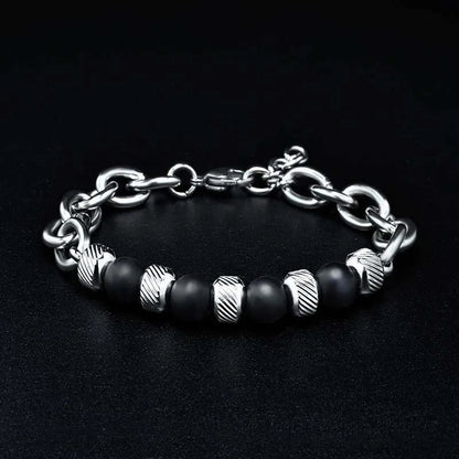 Earthly Gemstone Beaded Bracelet