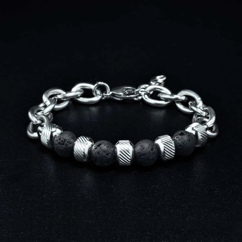 Earthly Gemstone Beaded Bracelet