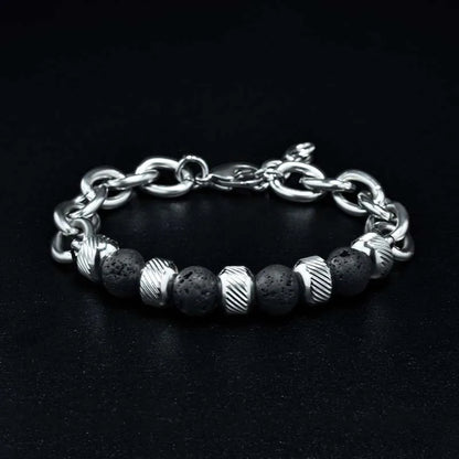 Earthly Gemstone Beaded Bracelet