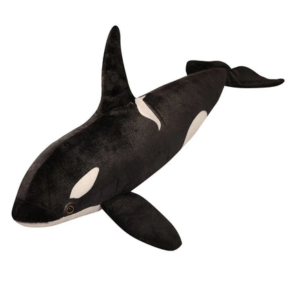 Realistic Whale Plush Soft Cushion Toy