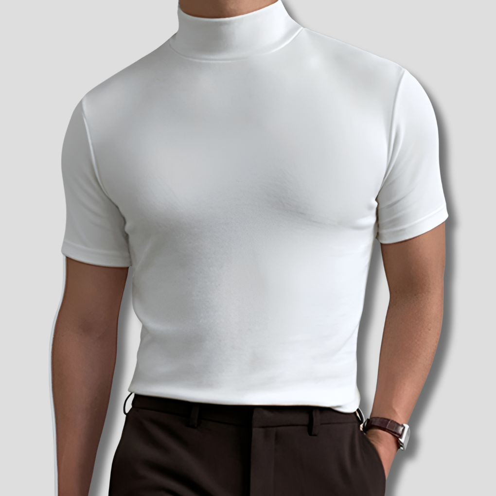 Comfortable Mens Crew Neck Top - Vossary