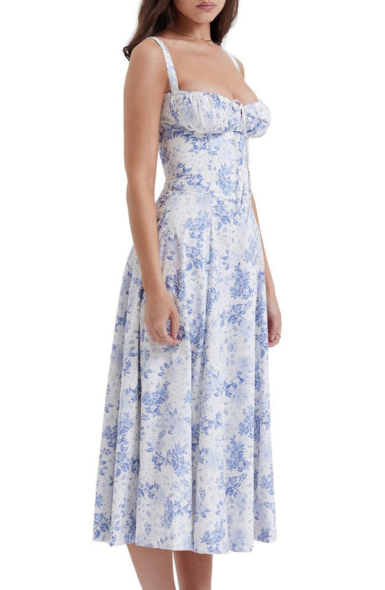 Slim Fit Floral Bodycon Dress