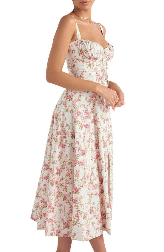 Slim Fit Floral Bodycon Dress