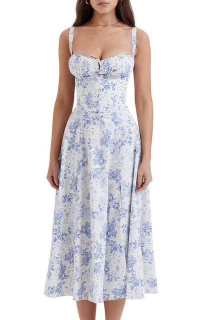 Slim Fit Floral Bodycon Dress