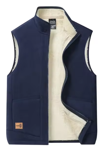 Warm Quilted Mens Vest Jacket - Vossary