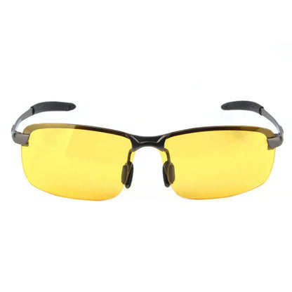 Polarized Yellow Lens Driving Sunglasses for Men UV Protection - Luxicro