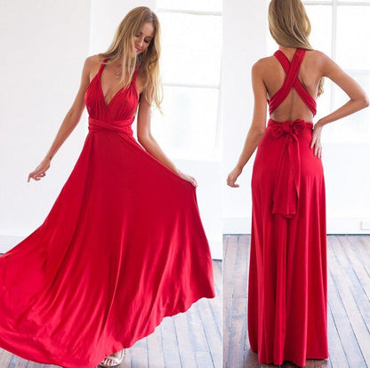 Long Sleeveless Summer Maxi Dress for Women