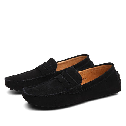 Soft Leather Slip On Loafers for Men
