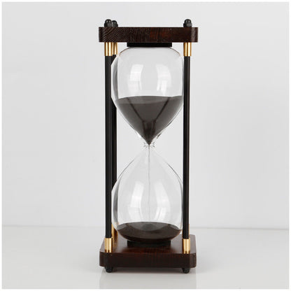 Simple Wooden Hour Glass Sand Timer