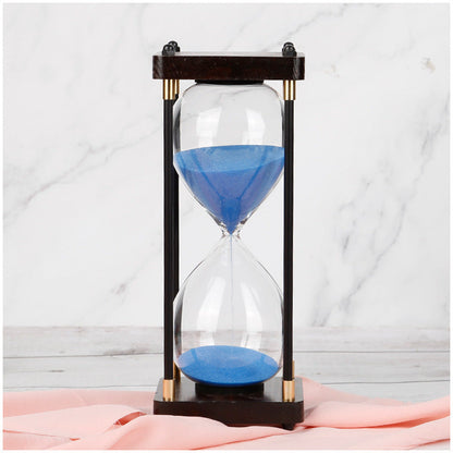 Simple Wooden Hour Glass Sand Timer