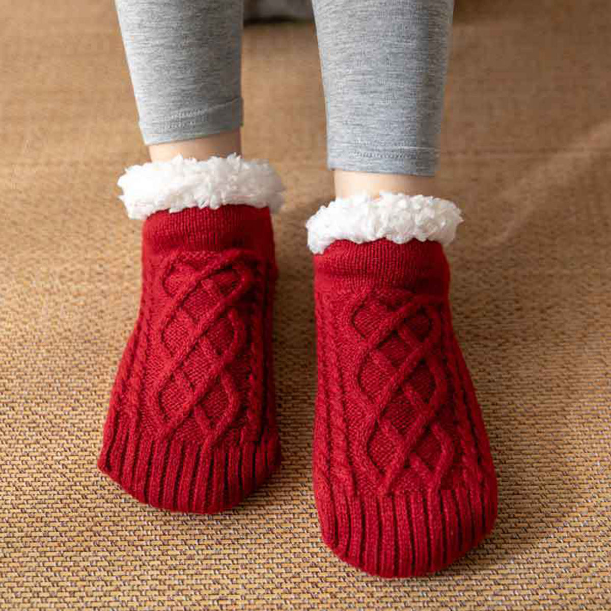 Warm Fleece Lined Cozy Socks