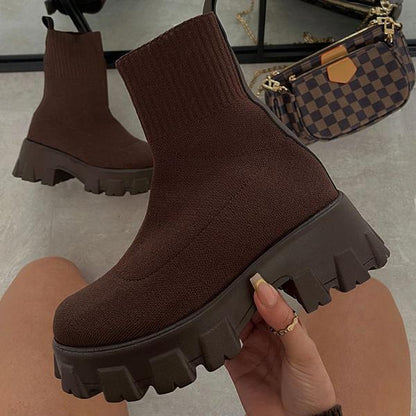 Comfortable Women's Everyday Block Heel Ankle Boots