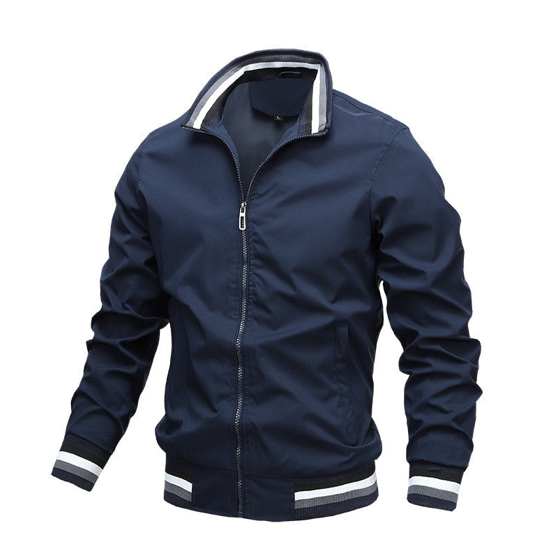 Men's Classic Zip Up Lightweight Jacket