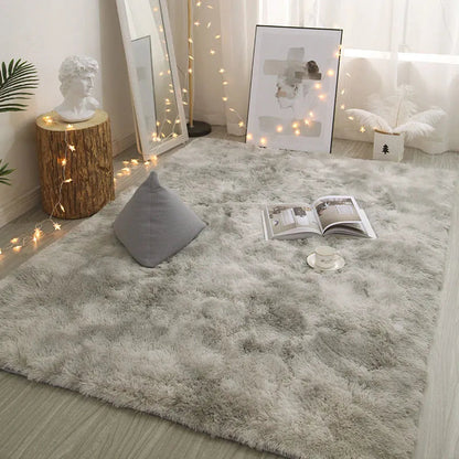 Soft Fuzzy Shag Area Rug for Warm Home Decor
