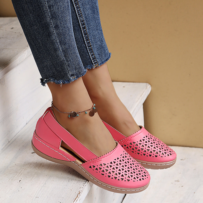 Comfortable Womens Canvas Sandals - Vossary