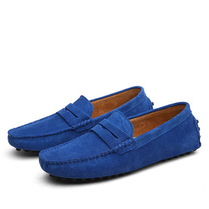 Soft Leather Slip On Loafers for Men