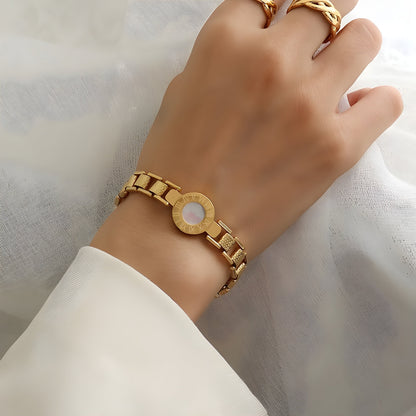 Shining Circle Silver Bracelet - Vossary