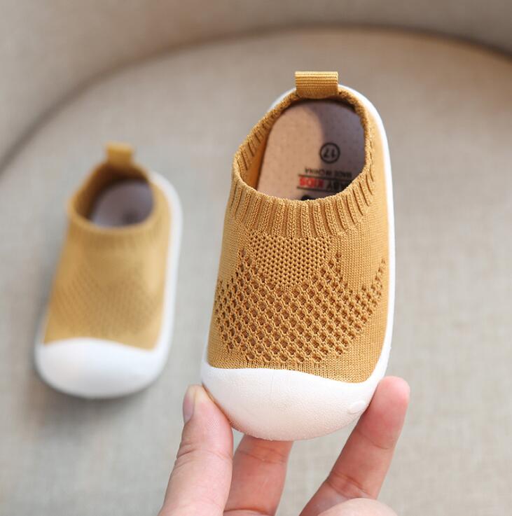 Soft Sole Baby Sneakers, Flexible Grip for Little Feet - Luxicro