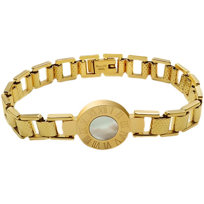 Shining Circle Silver Bracelet