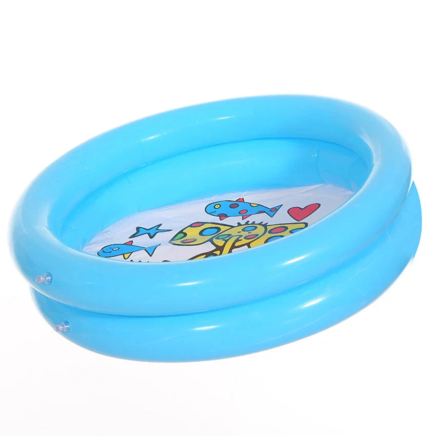 Fun Kids Pool Set, Portable Mini Inflatable Pool