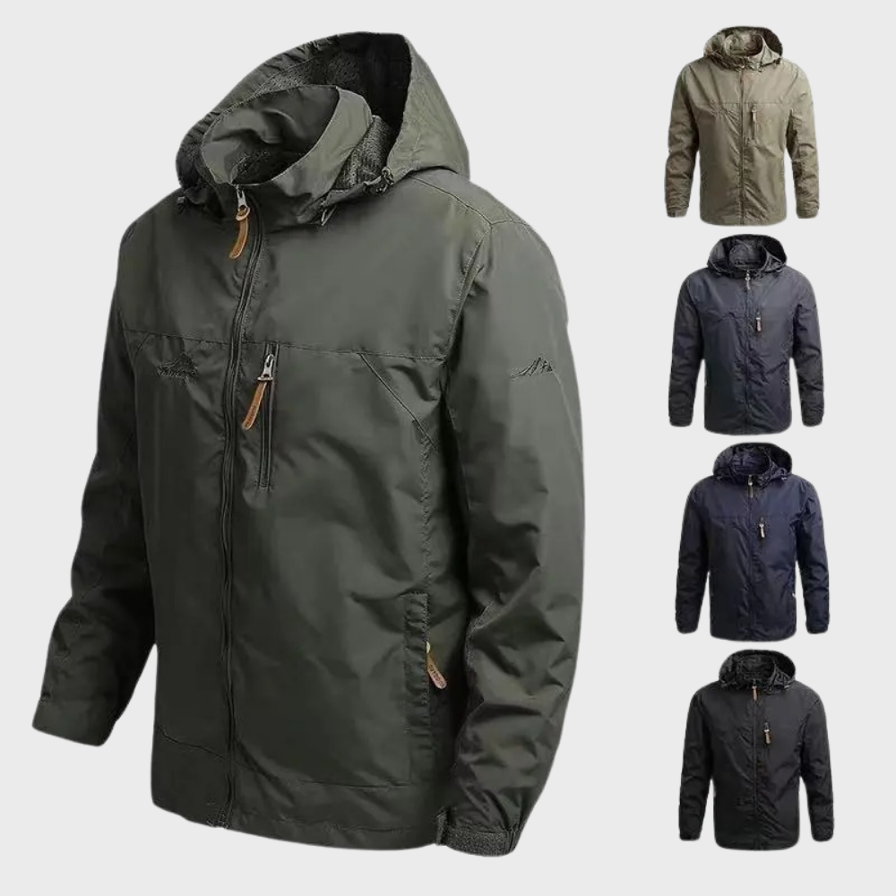 Rainproof Mens Waterproof Coat - Vossary