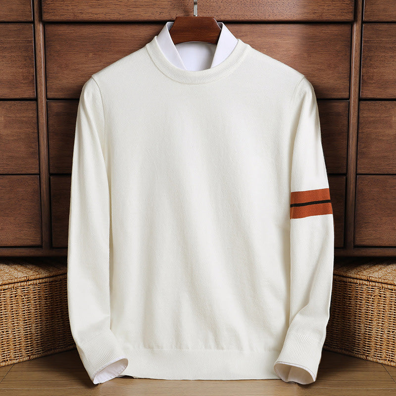 Men's Crew Neck Casual Sweater - EasyApparels