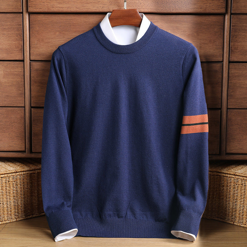 Men's Crew Neck Casual Sweater