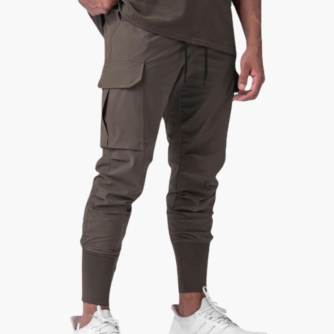 Men's Athletic Jogger Pants with Extra Pockets
